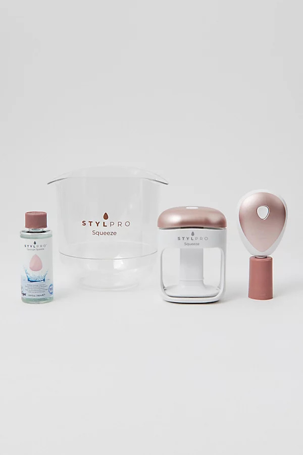 STYLPRO Spin & Squeeze 2-In-1 Makeup Brush & Sponge Cleaner | Urban Outfitters (US and RoW)