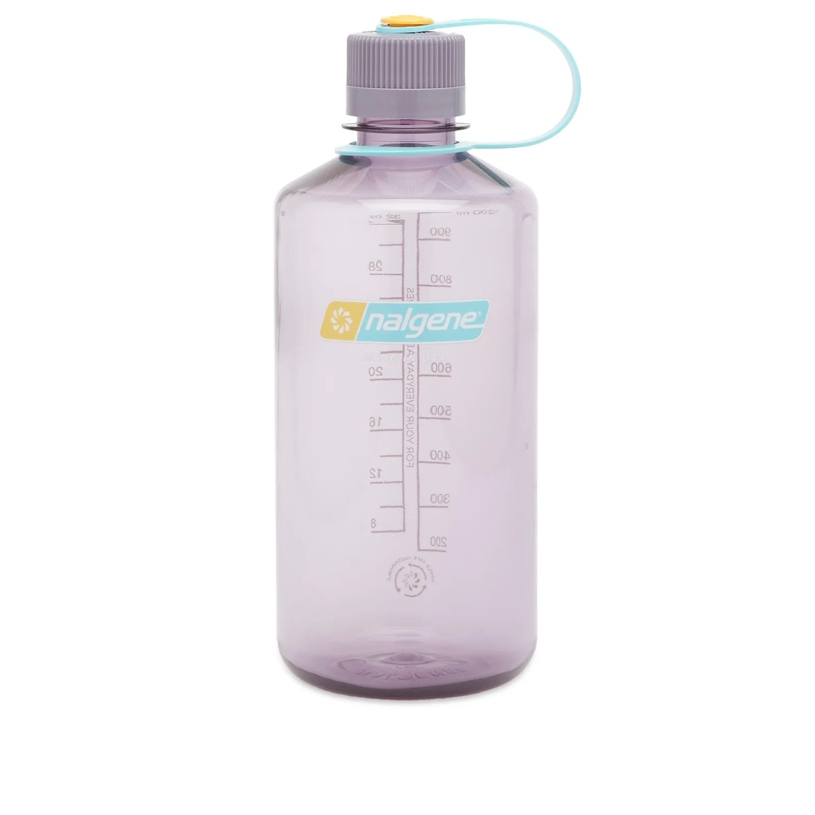 Nalgene Narrow Mouth Tritan Sustain Water Bottle in Aubergine | END. Clothing