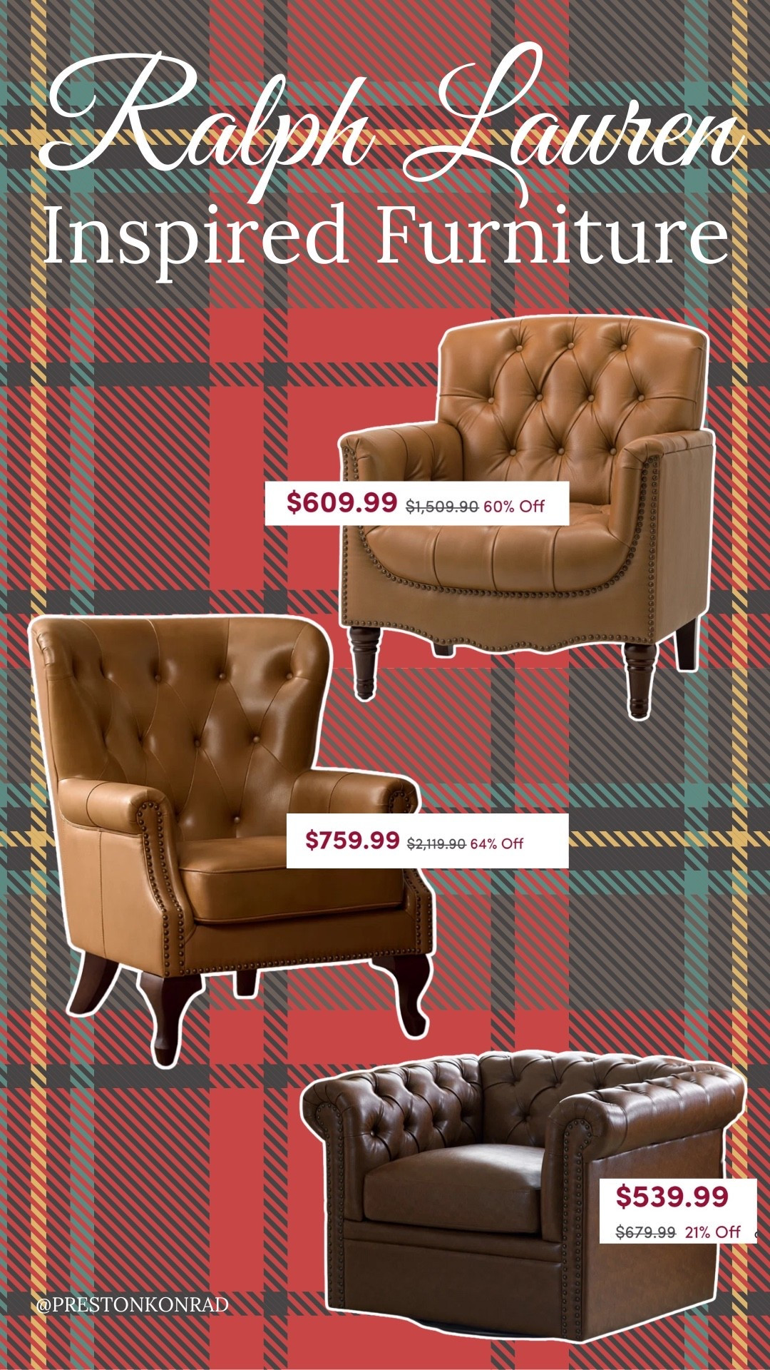 Ralph Lauren inspired furniture on sale at Wayfair 

#LTKSaleAlert #LTKSeasonal #LTKStyleTip