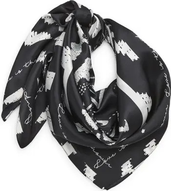 Animal Print Bandana Scarf | Nordstrom