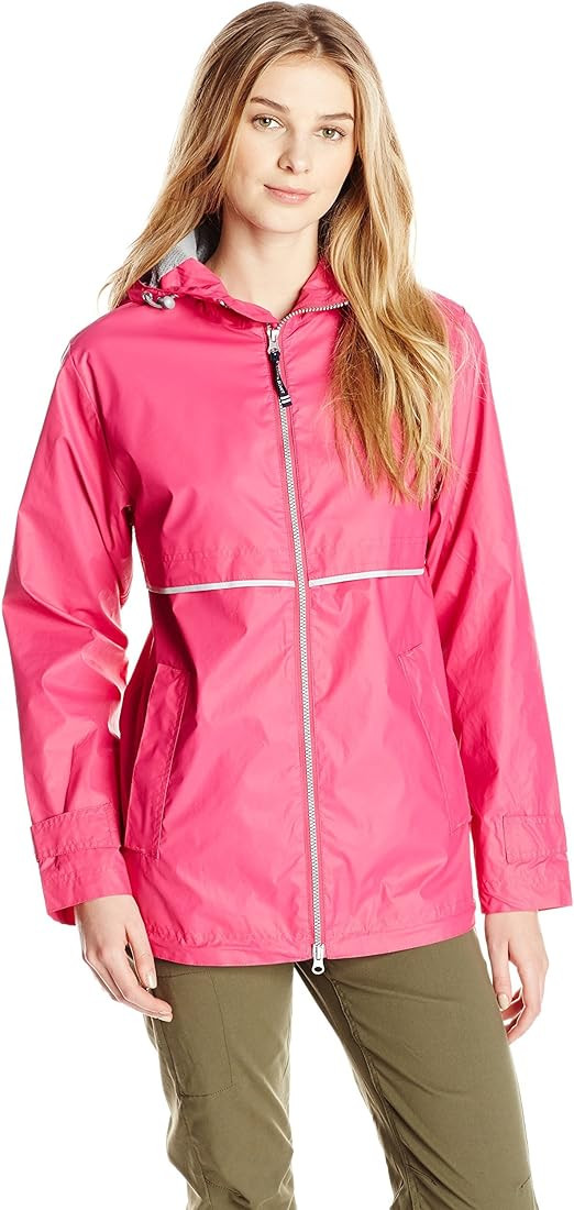 Charles River Apparel Women's New Englander Wind & Waterproof Rain Jacket (Reg/Ext Sizes) | Amazon (US)