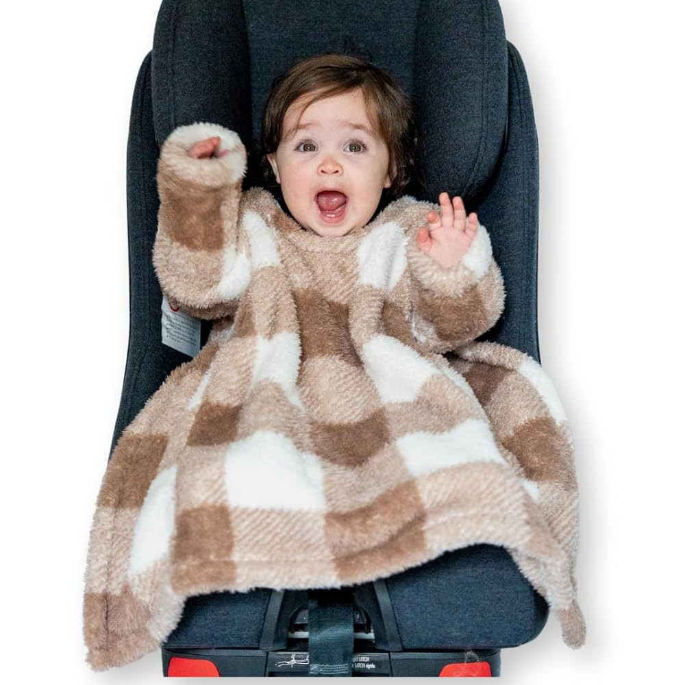 Buckle Me Baby Car Seat Blanket - Wearable Car Seat Blankets for Babies - Carseat Blanket Made fr... | Amazon (US)