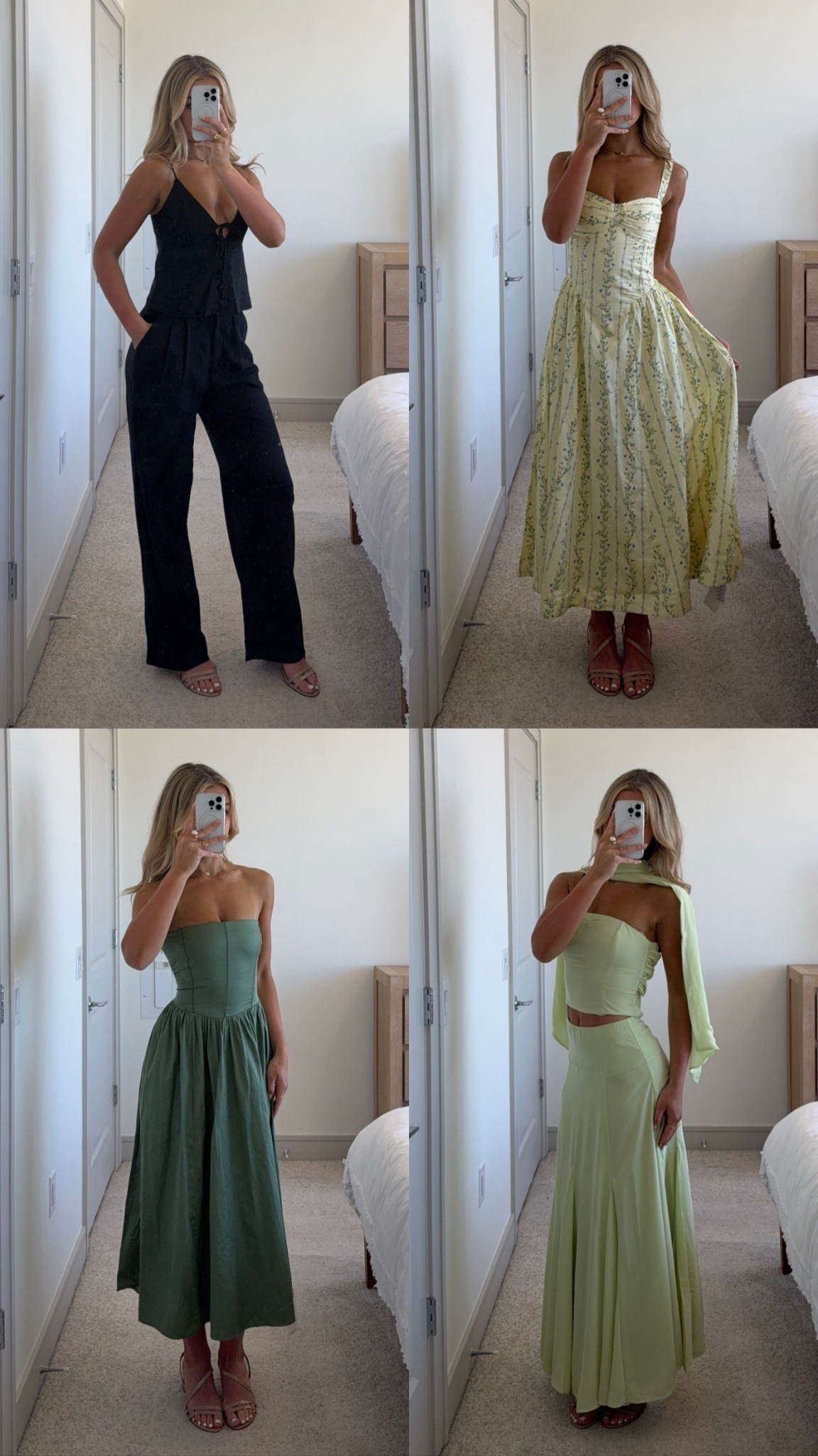 #abercrombiepartner spring try on haul 💐 loved all the matching sets & dresses @abercrombie 