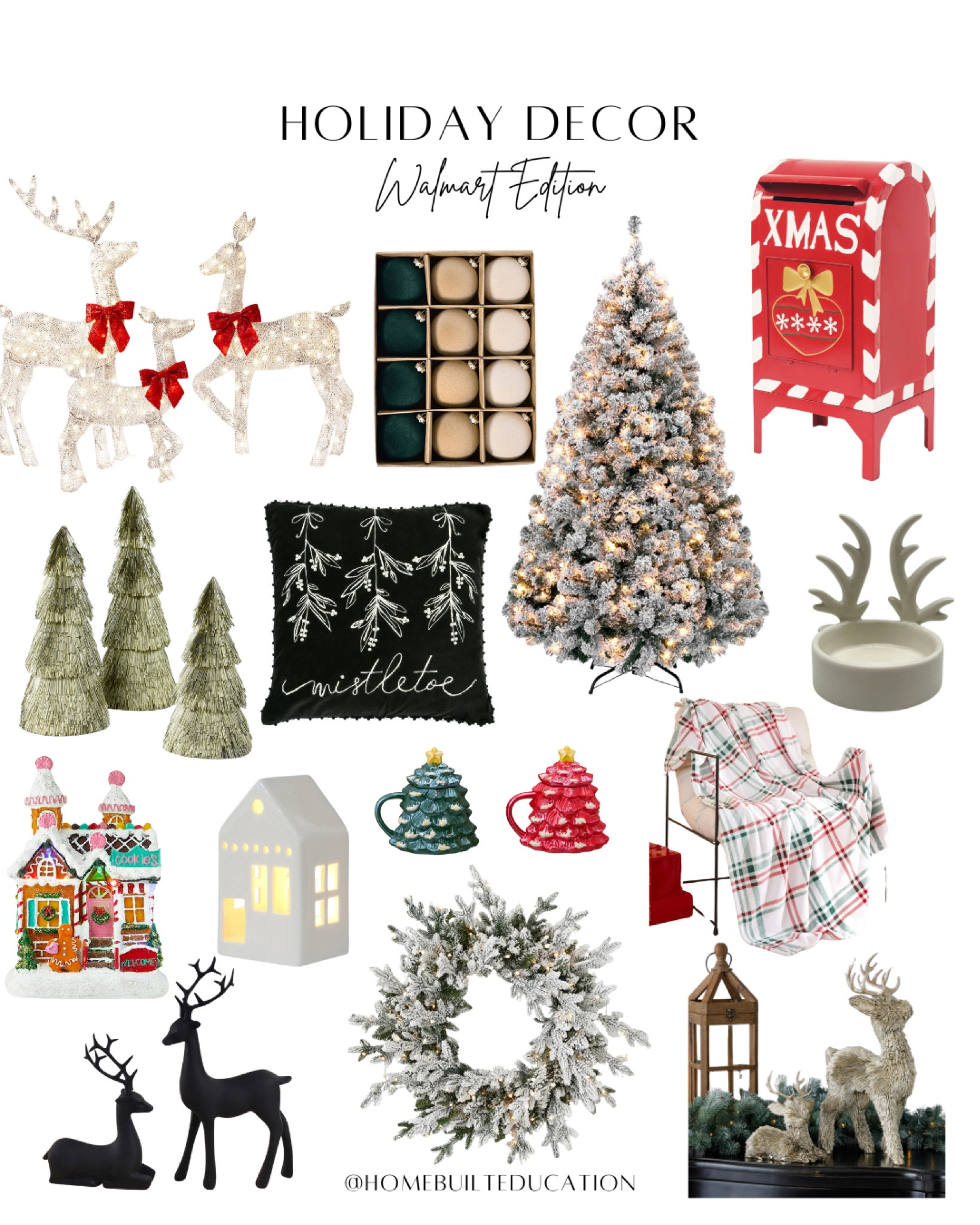 Some of my favorite holiday decor pics from Walmart! This pre-lit tree is apart of their Black Friday deals and is a total steal! 



#LTKHoliday #LTKSaleAlert #LTKSeasonal