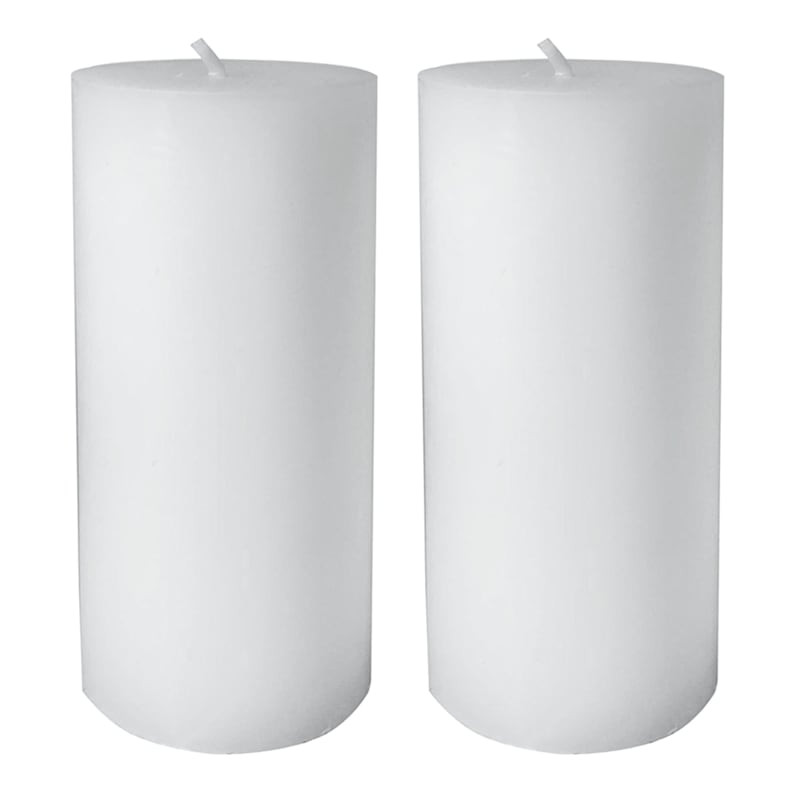 2-Pack Citronella Pillar Candles, 11oz | At Home