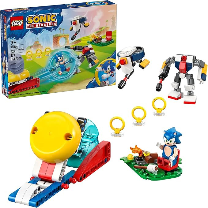 LEGO Sonic The Hedgehog : Sonic’s Campfire Clash, Collectible Gaming Toy for Kids and Video Gam... | Amazon (US)