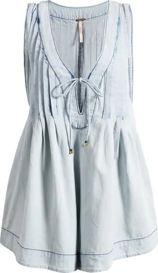 Webster Denim Romper | Nordstrom