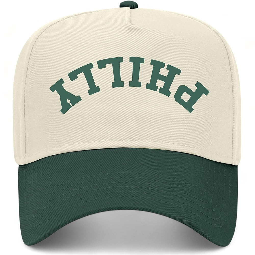 Philly Upside Down Reversed Vintage Trucker Hat | Philadelphia | Premium Adjustable Snapback Base... | Amazon (US)