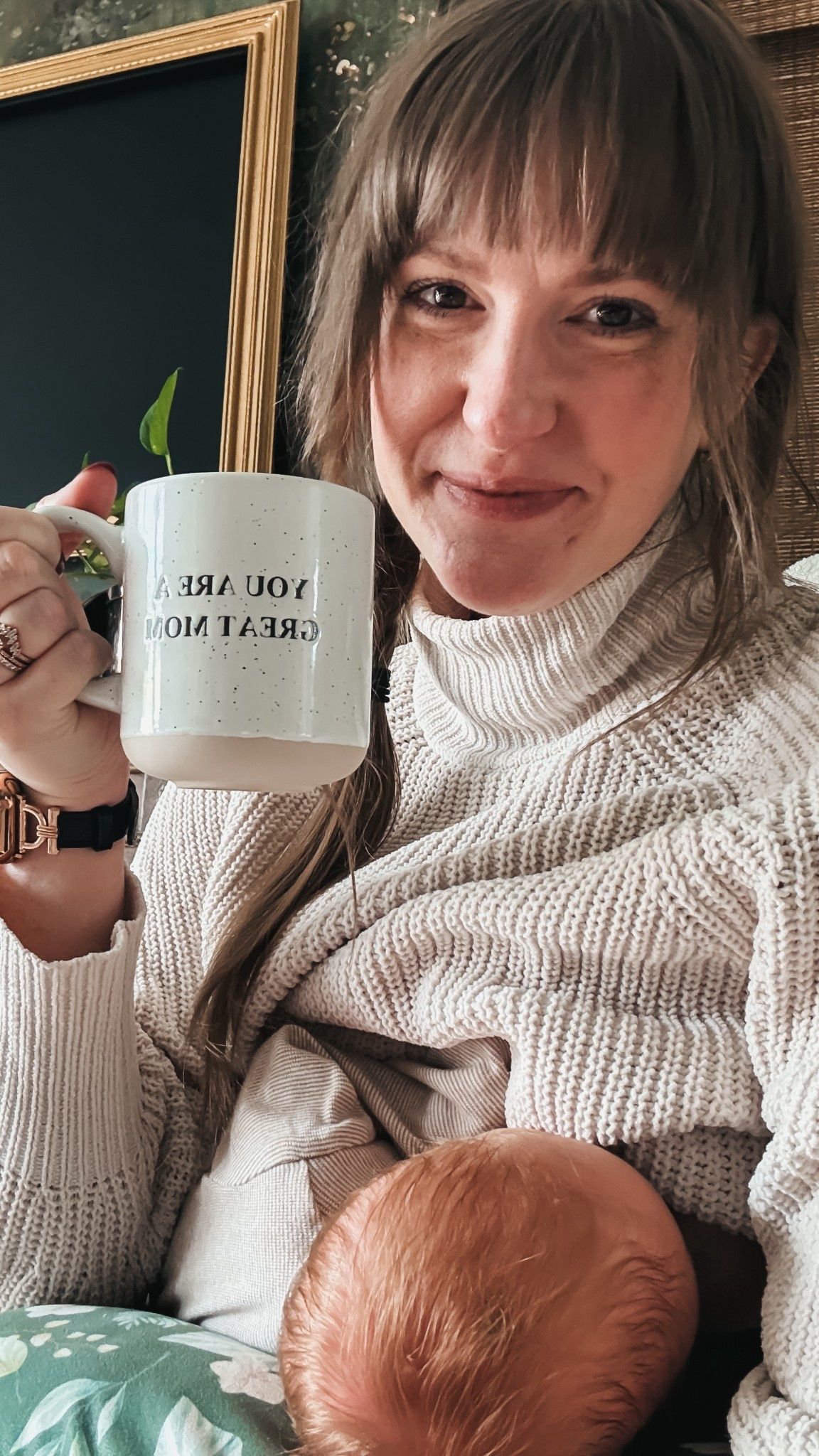 Mornings ❤️ with the sweetest boy and the sweetest mug - a perfect gift for any new mama or mom to be! 

#LTKBump #LTKBaby #LTKFindsUnder50