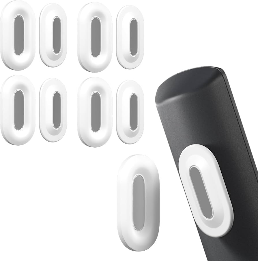 Magnetic Remote Control Holder Wall Mount, 2025 Upgraded Smaller & Stronger Magnetic Silicone Rem... | Amazon (US)