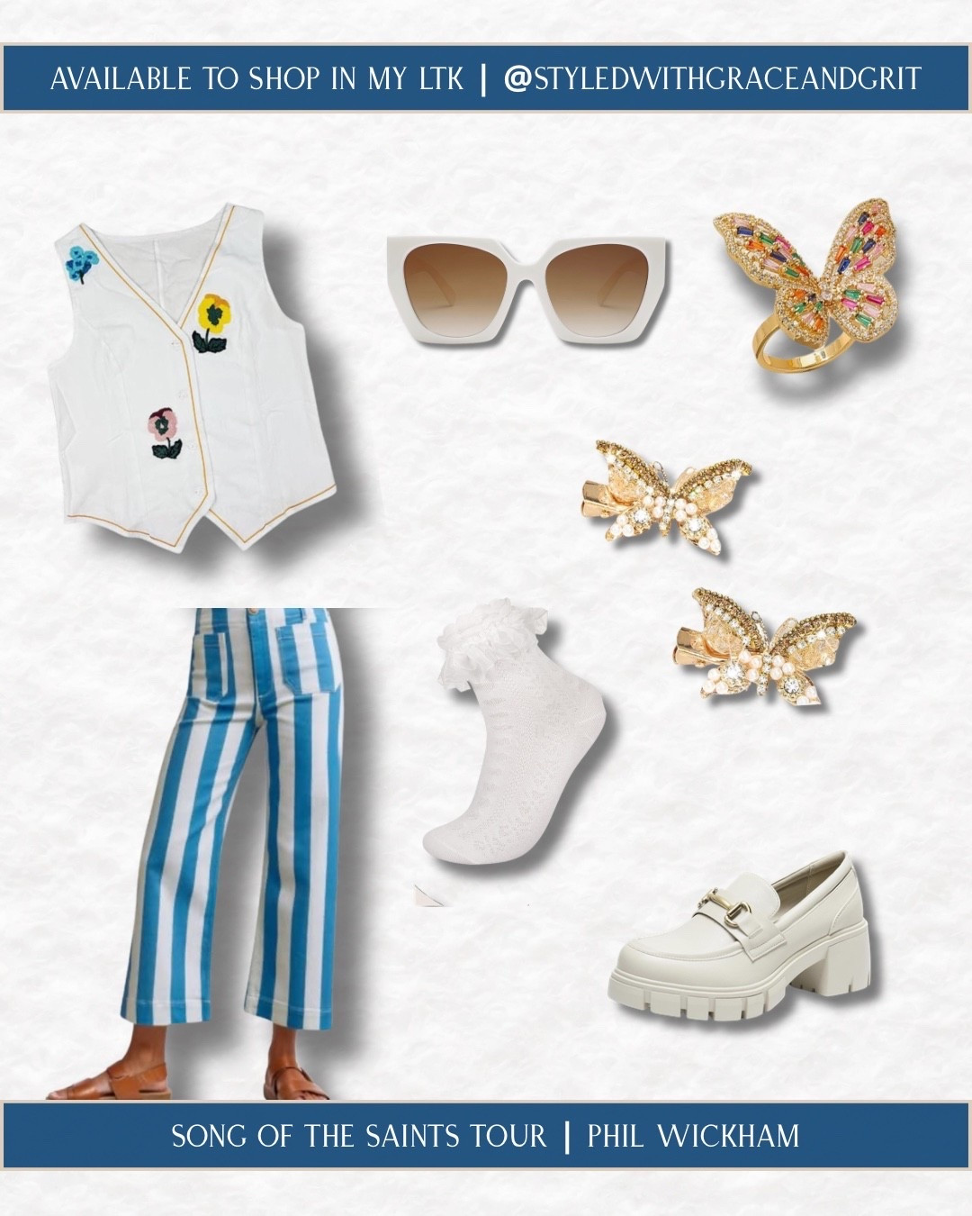 Song Of The Saints Tour Lookbook | Phil Wickham & Tauren Wells & Jamie Macdonald 

#LTKTravel #LTKootd #LTKgrwm