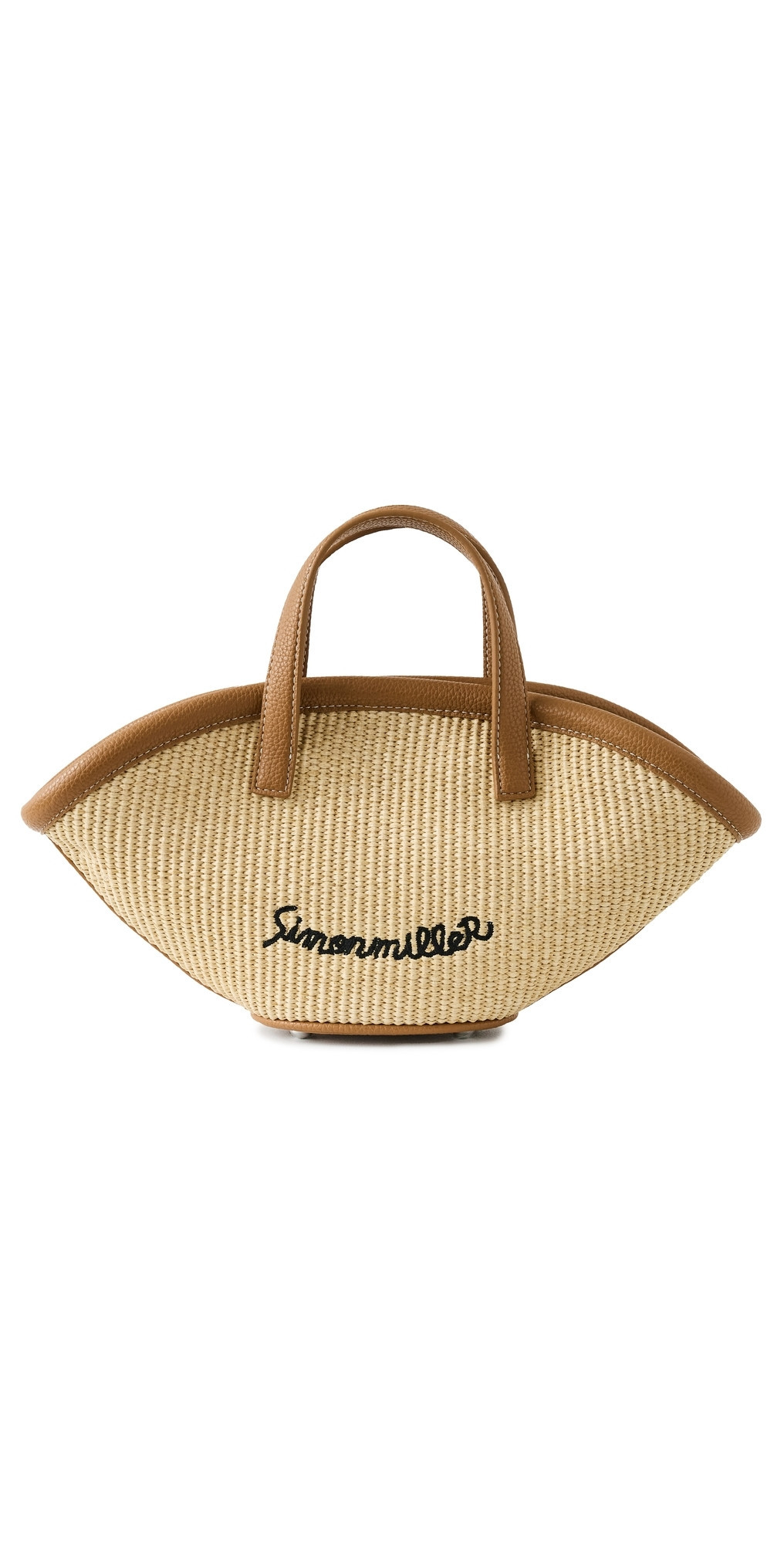 SIMONMILLER Mini Mercado Tote Natural/Black One Size | Shopbop