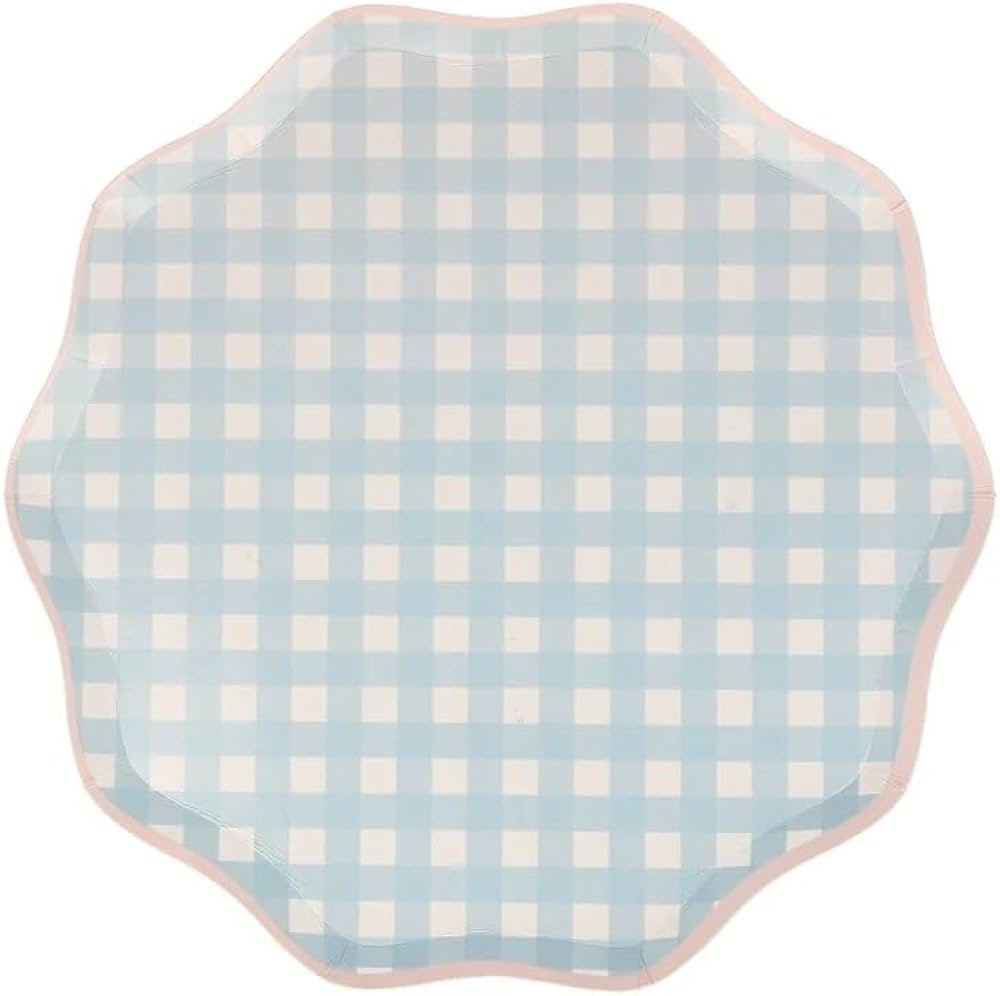 Meri Meri Gingham Side Plates | Amazon (US)