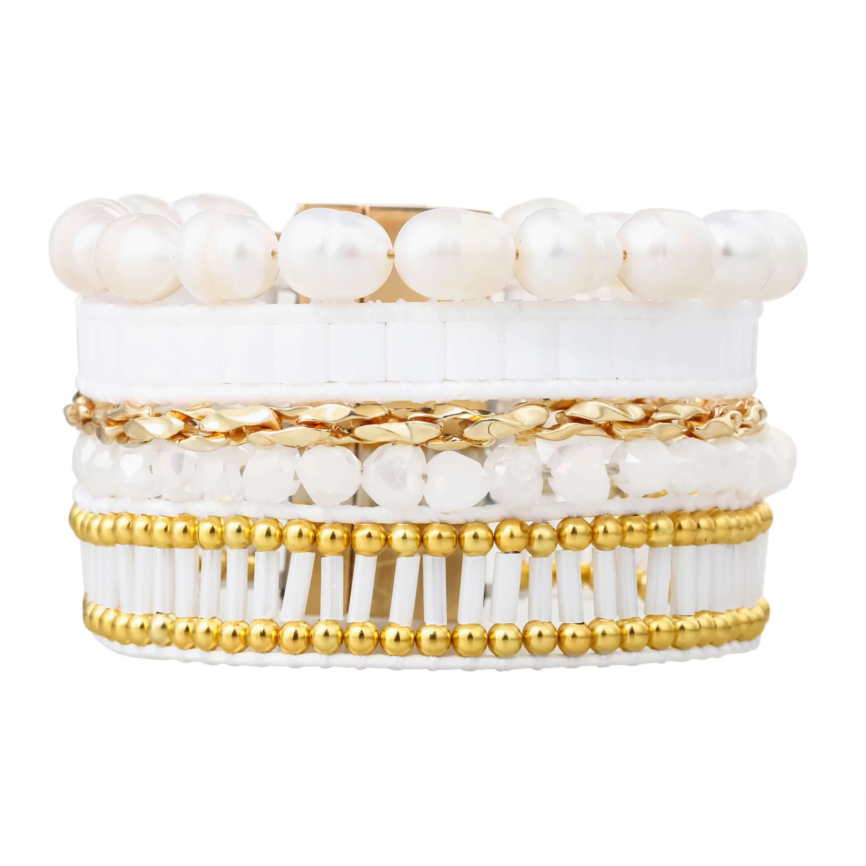 Amirah Pearl Bracelet  | Victoria Emerson