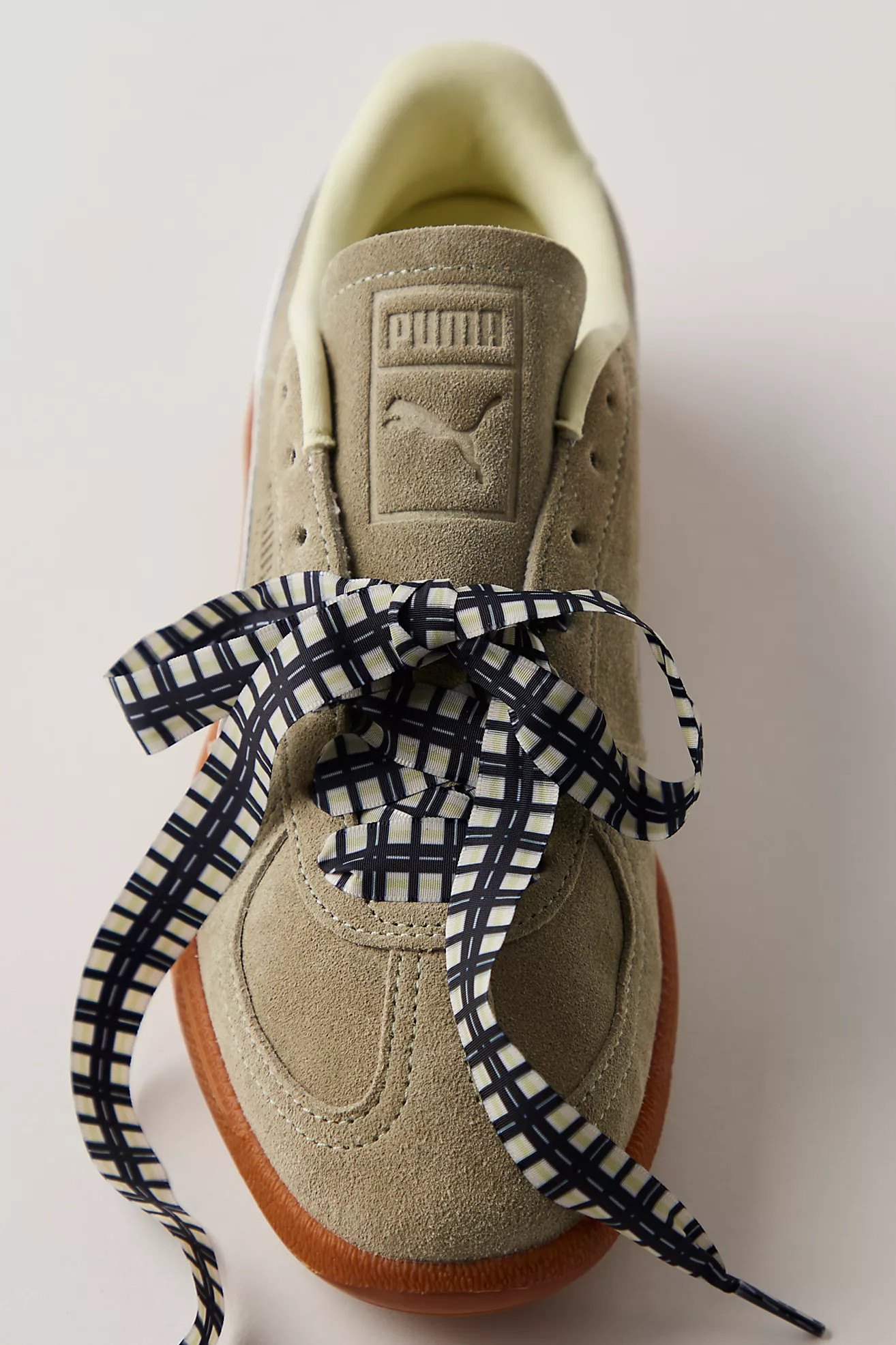 Puma Palermo Gingham Sneakers | Free People (Global - UK&FR Excluded)