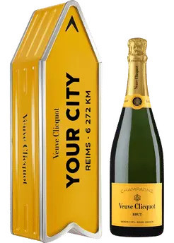 Yellow Arrow Giftbox | Champagne & Sparkling Wine by Veuve Clicquot | 750ml | France | Total Wine