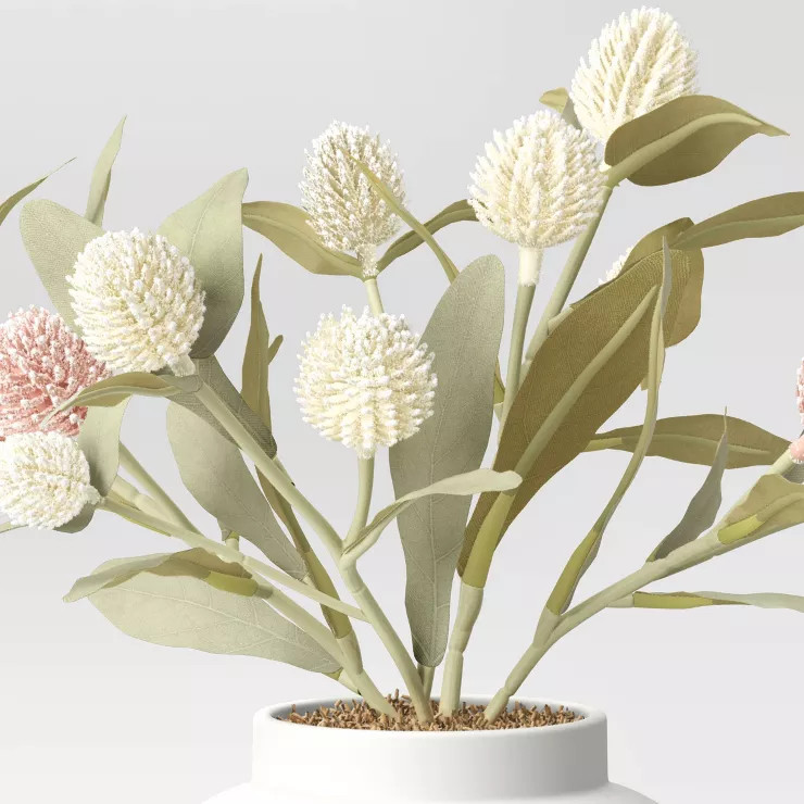 Large Artificial Thistle Plant in Pot - Threshold™ | Target