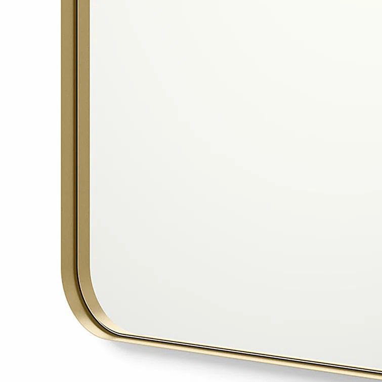 Weeksville Rectangle Metal Wall Mirror | Wayfair North America