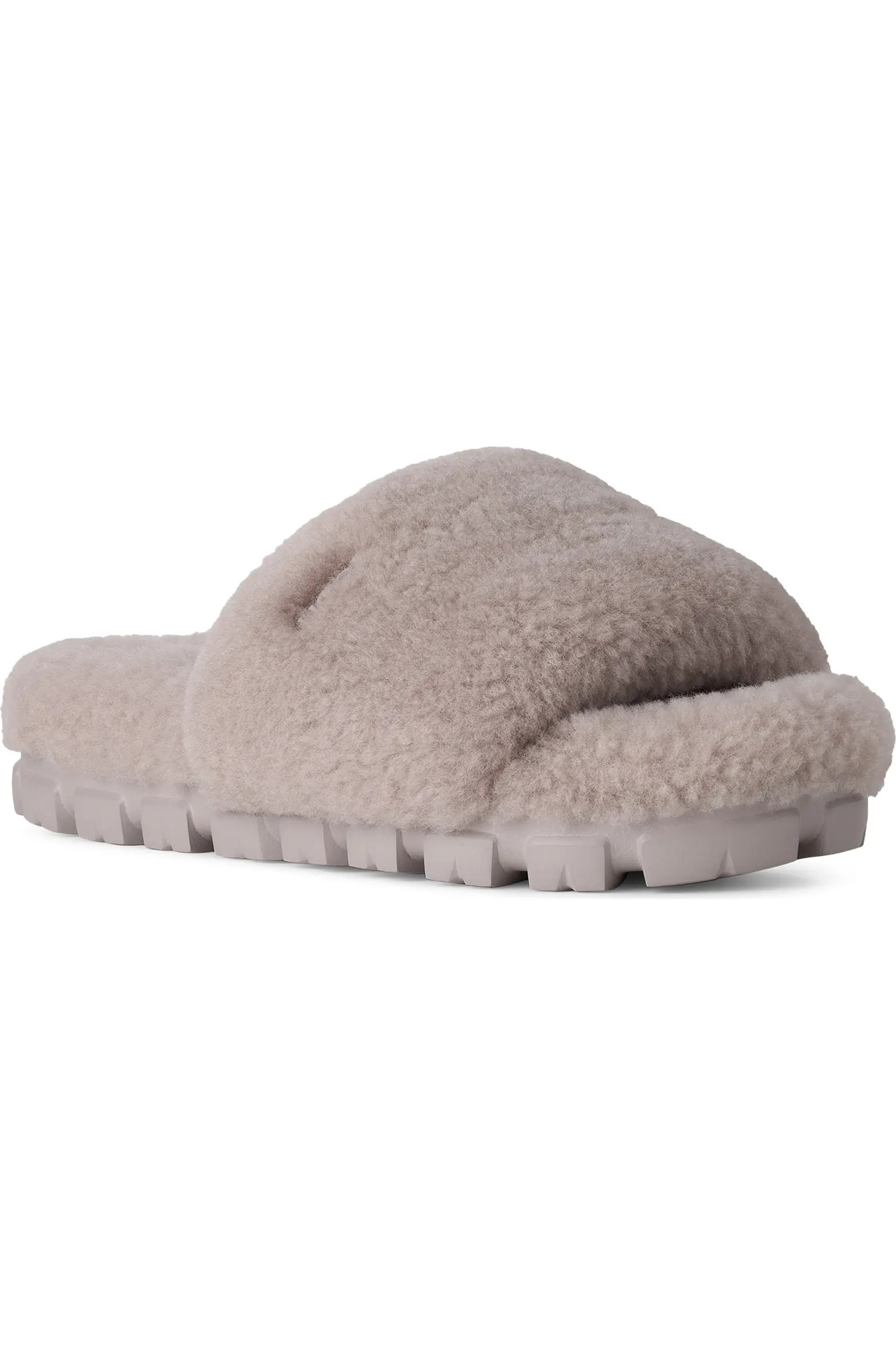 Cozetta Curly Genuine Shearling Slide Slipper (Women) | Nordstrom | Nordstrom