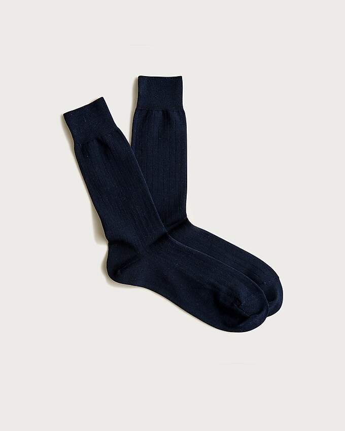 Ribbed dress socks | J. Crew US