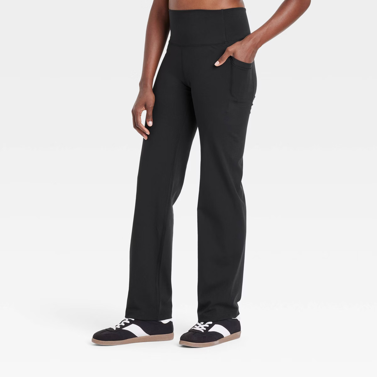Women's Dynamic Flex High-Rise Pocketed Straight Leg Pants - All In Motion™ | Target