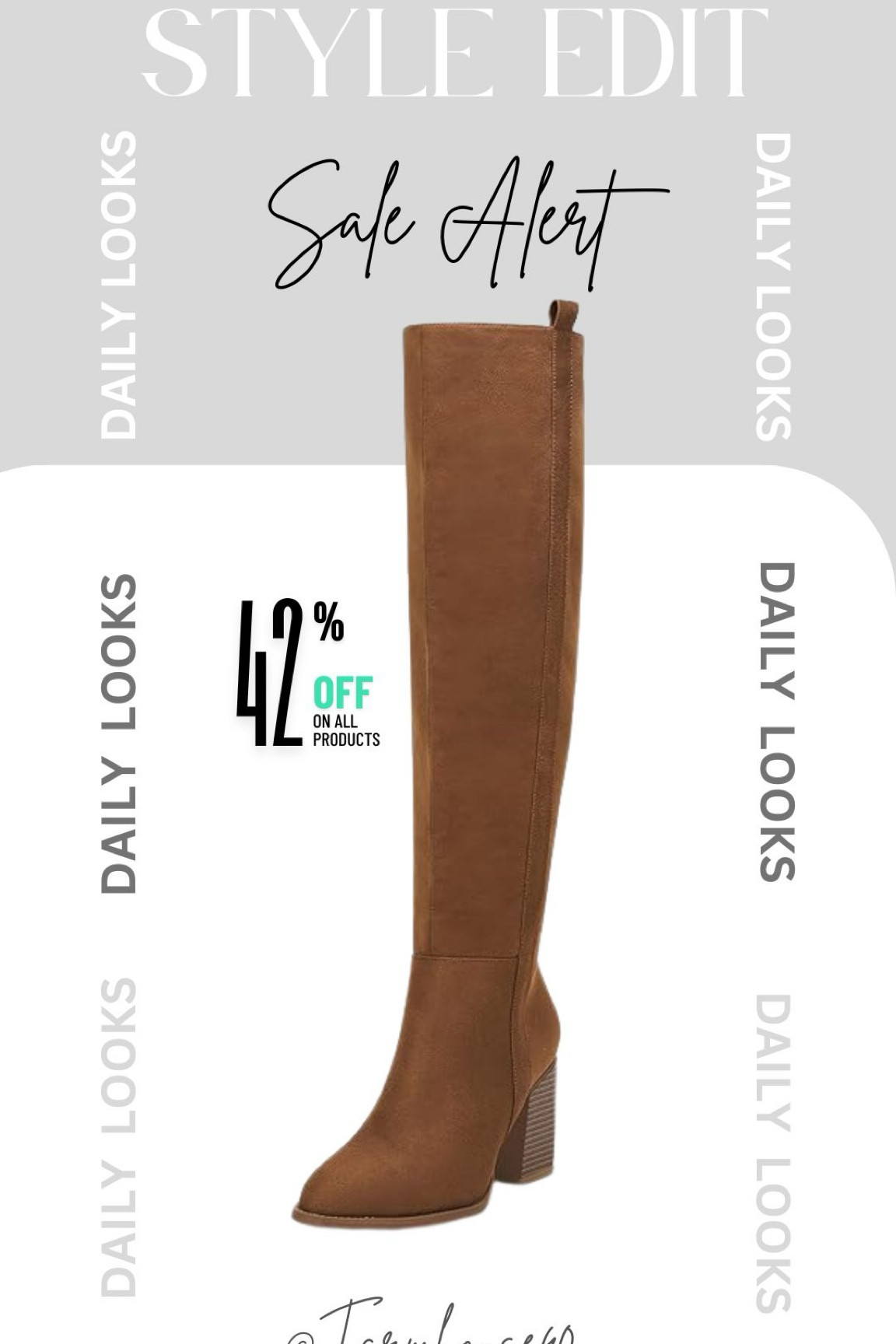 SALE ‼️ALERT  42% OFF Faux Suede Over knee boots/Comes in 7 different colors Fall Closet Must-Have Get ready for all the fall activities  

#LTKSaleAlert #LTKStyleTip #LTKSeasonal