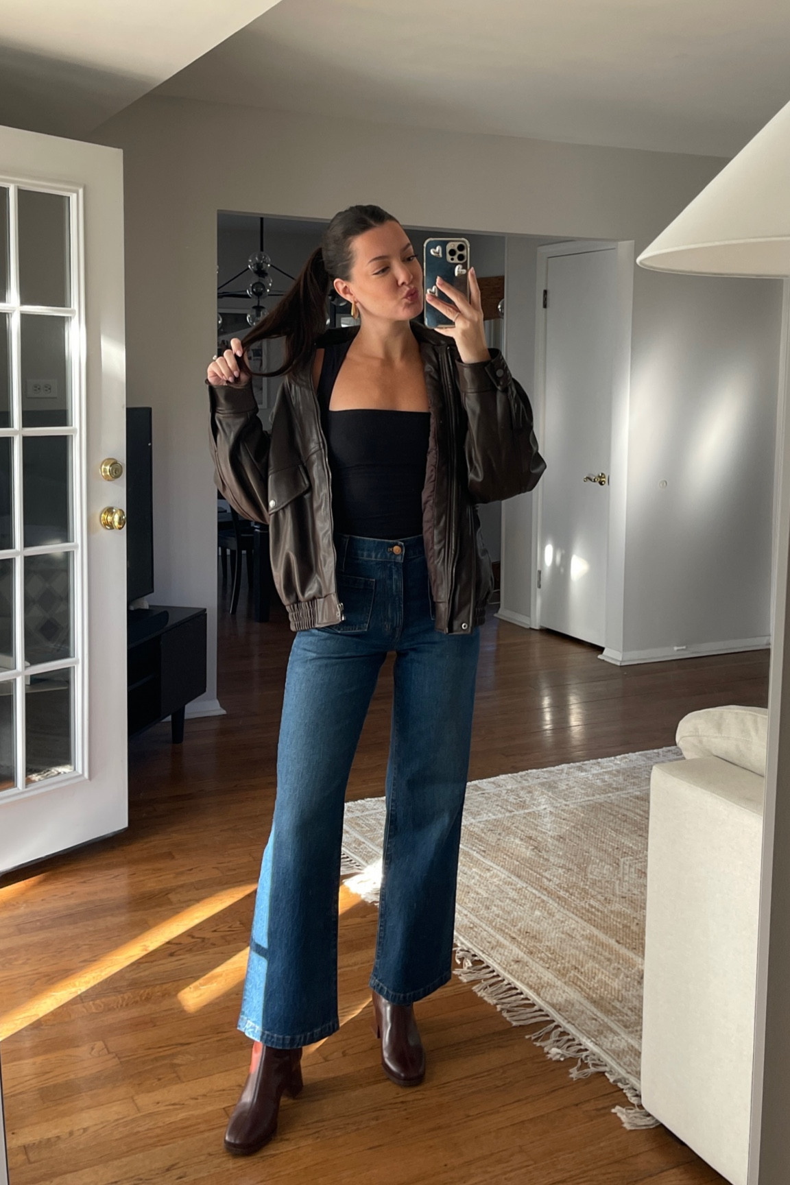 Fall outfit of the day! It’s starting to get quite chilly here in the Midwest! Have been loving these boots, they are worth the splurge! 

#LTKSeasonal #LTKStyleTip #LTKxMadewell