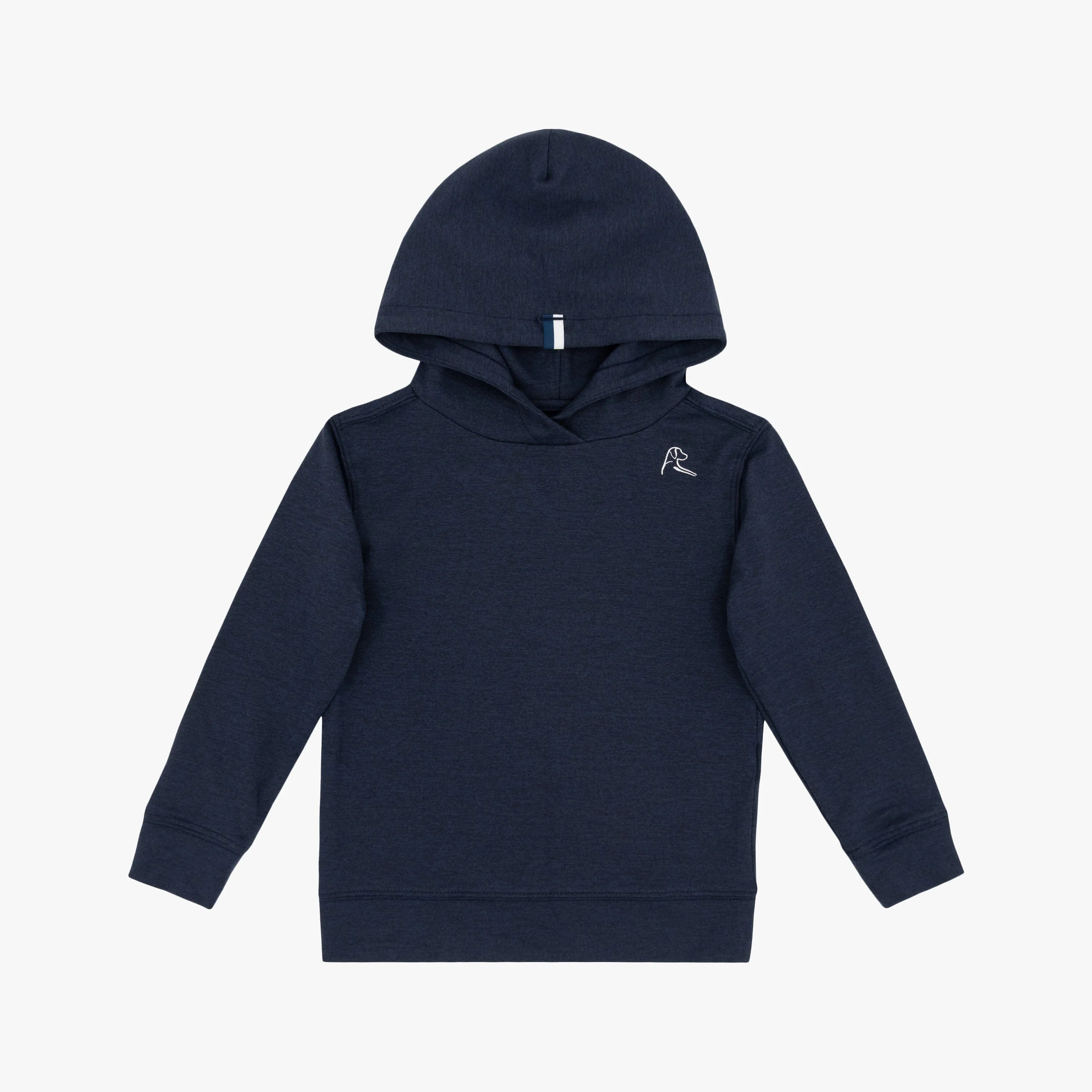 Lil' Hesi Performance Hoodie - Heather - Fleet Navy/Nightshade | Rhoback | RHOBACK