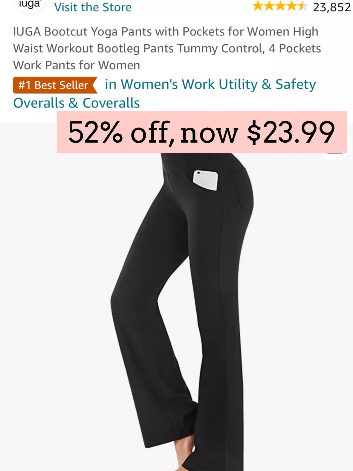 IUGA Bootcut Yoga Pants with … curated on LTK