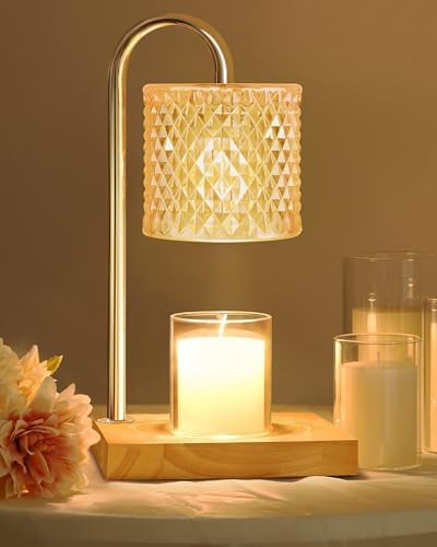 Candle Warmer Lamp with Timer Dimmer, Birthday Gifts for Women Mom, House Warming Gifts, Elegant ... | Amazon (US)