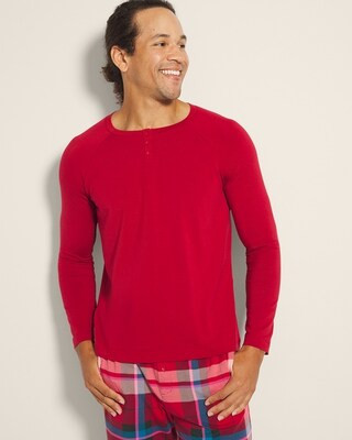 Family Pajamas Men's Henley | SOMA