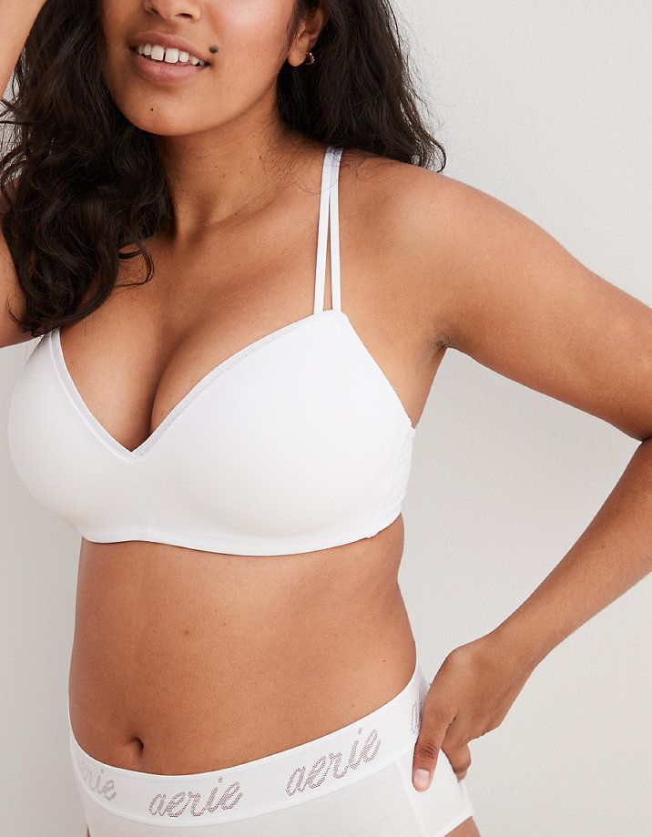 Aerie Real Happy Wireless Push Up Bra | American Eagle Outfitters (US & CA)