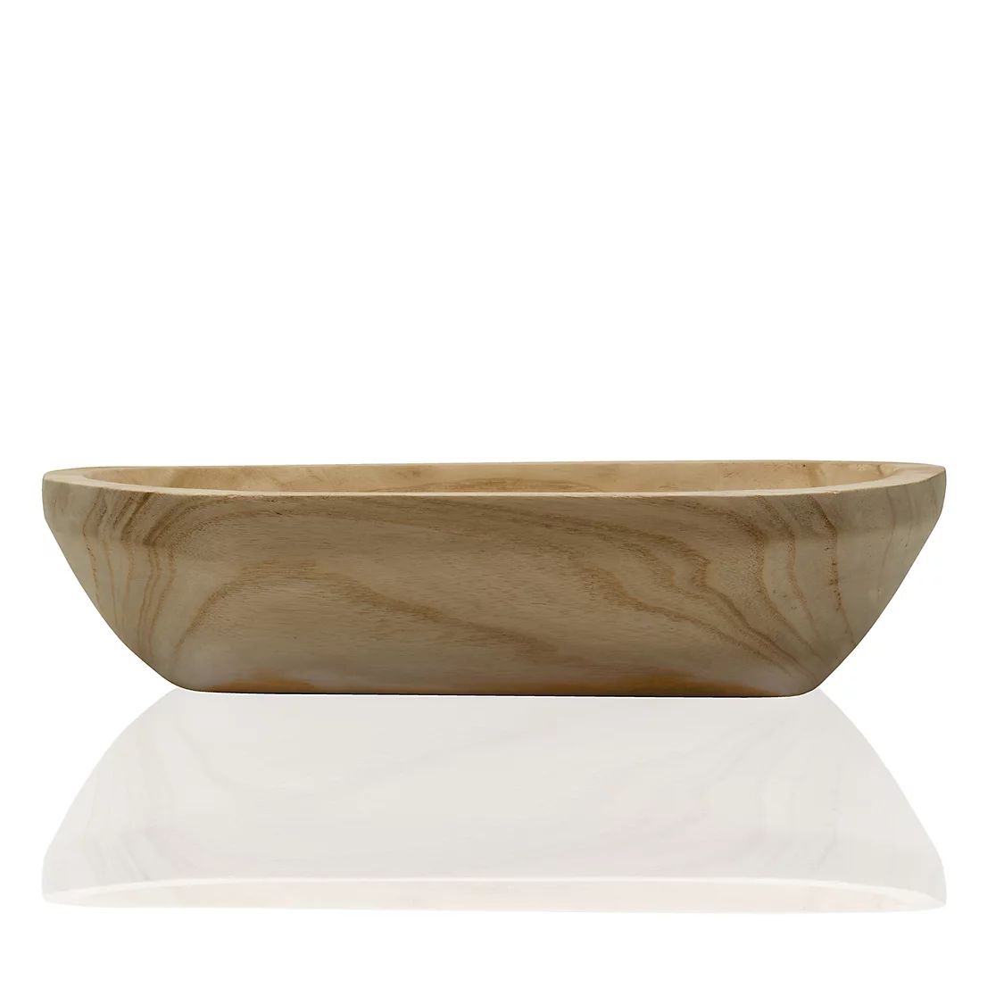 Scott Living Oasis Natural Wood Carved Tray | Kohl's