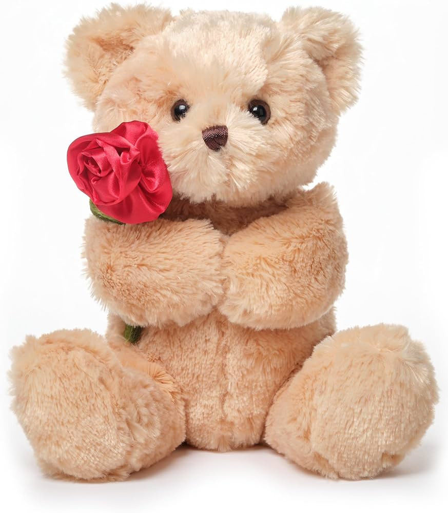 Bearington Remington The Teddy Bear, 9.5 Inch Valentine's Day Stuffed Animal, Ideal for Valentine... | Amazon (US)