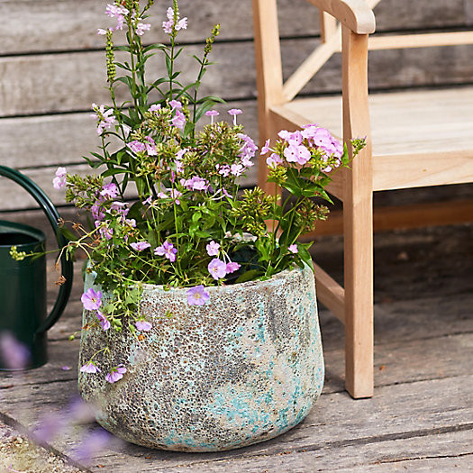 Barnacle Planter, Blue | Terrain