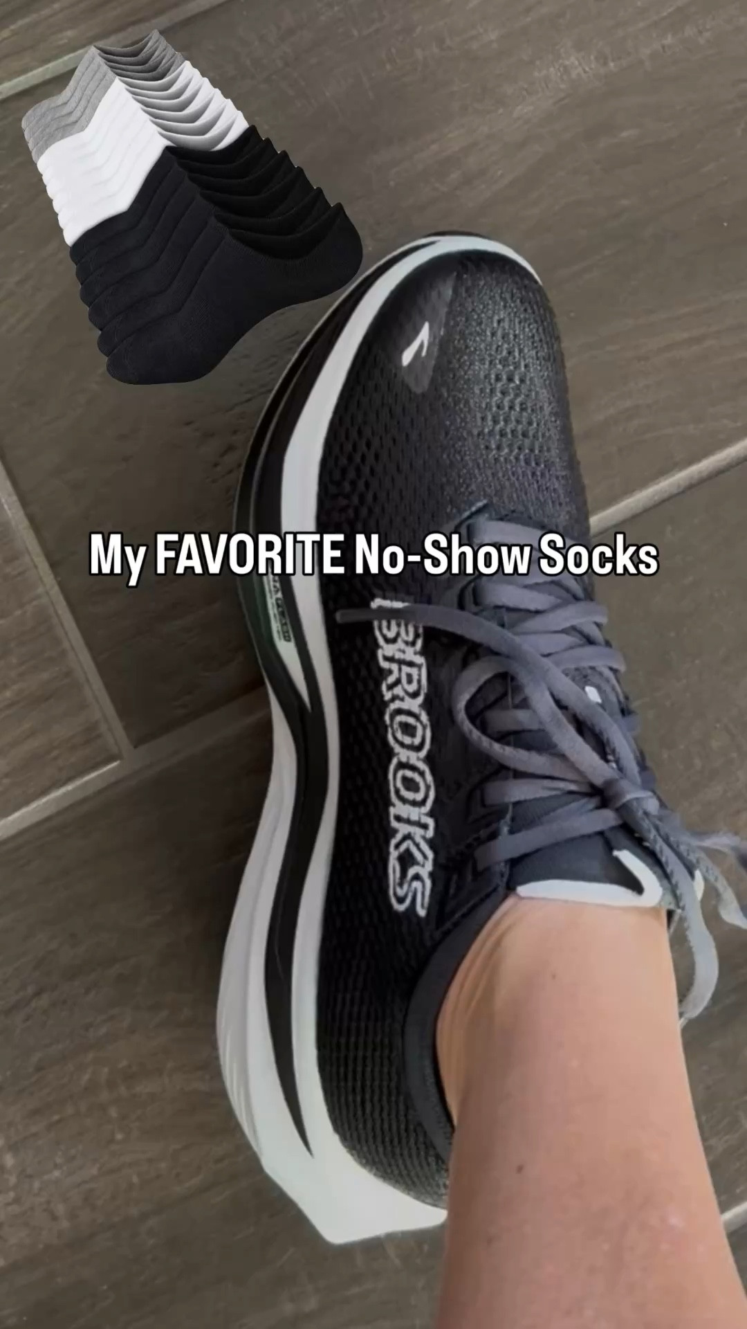 My favorite no-show socks (literally wear every day for my workouts) are only $13.51 (8 pk) for Amazon’s Spring Sale event! 🙌