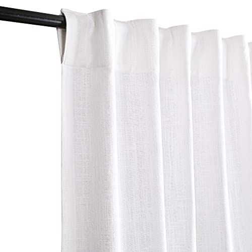 Tab Top Curtains,Farm House Curtain,Cotton Curtains,Curtain 2 Panel Sets,Window Curtain Panel in Tex | Amazon (US)