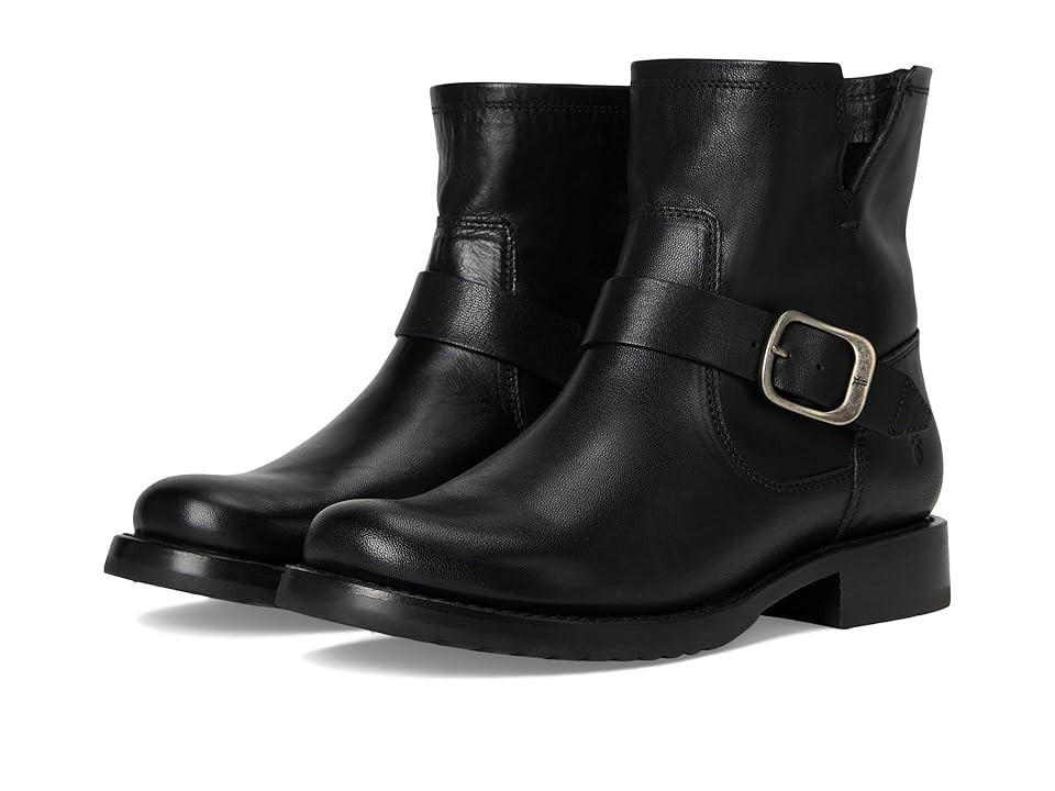 Frye Veronica Flex Bootie Women's Boots Black : 6.5 B - Medium, Leather | Zappos