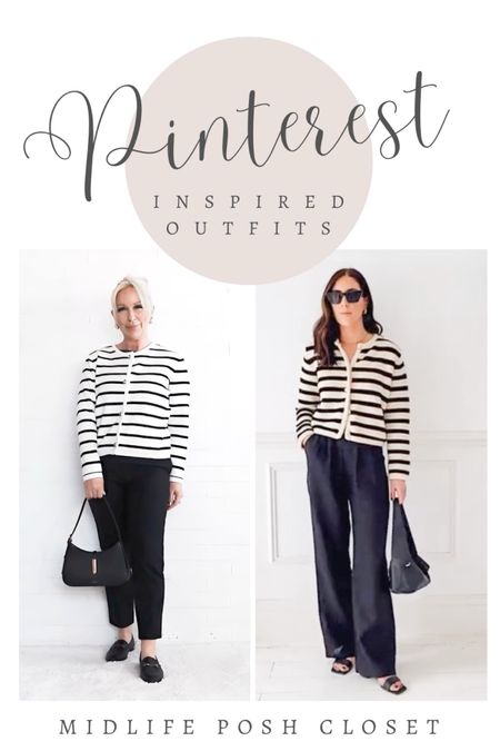 Pinterest Inspired Outfits - Striped Lady Coat Cardigan (Lynsey Morrison on right):

Over 50 / Over 60 / Over 40 / Classic Style / Minimalist / Neutral / European Style


#LTKSeasonal #LTKover40 #LTKstyletip