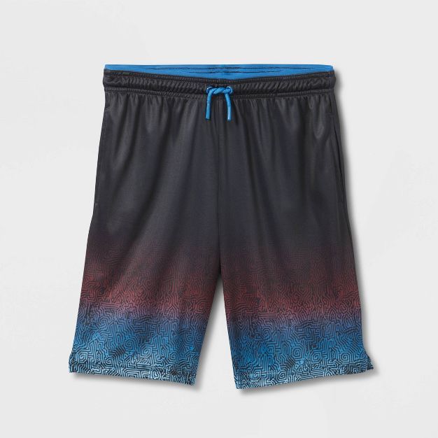 Boys' Geometric Ombre Performance Shorts - All in Motion™ | Target