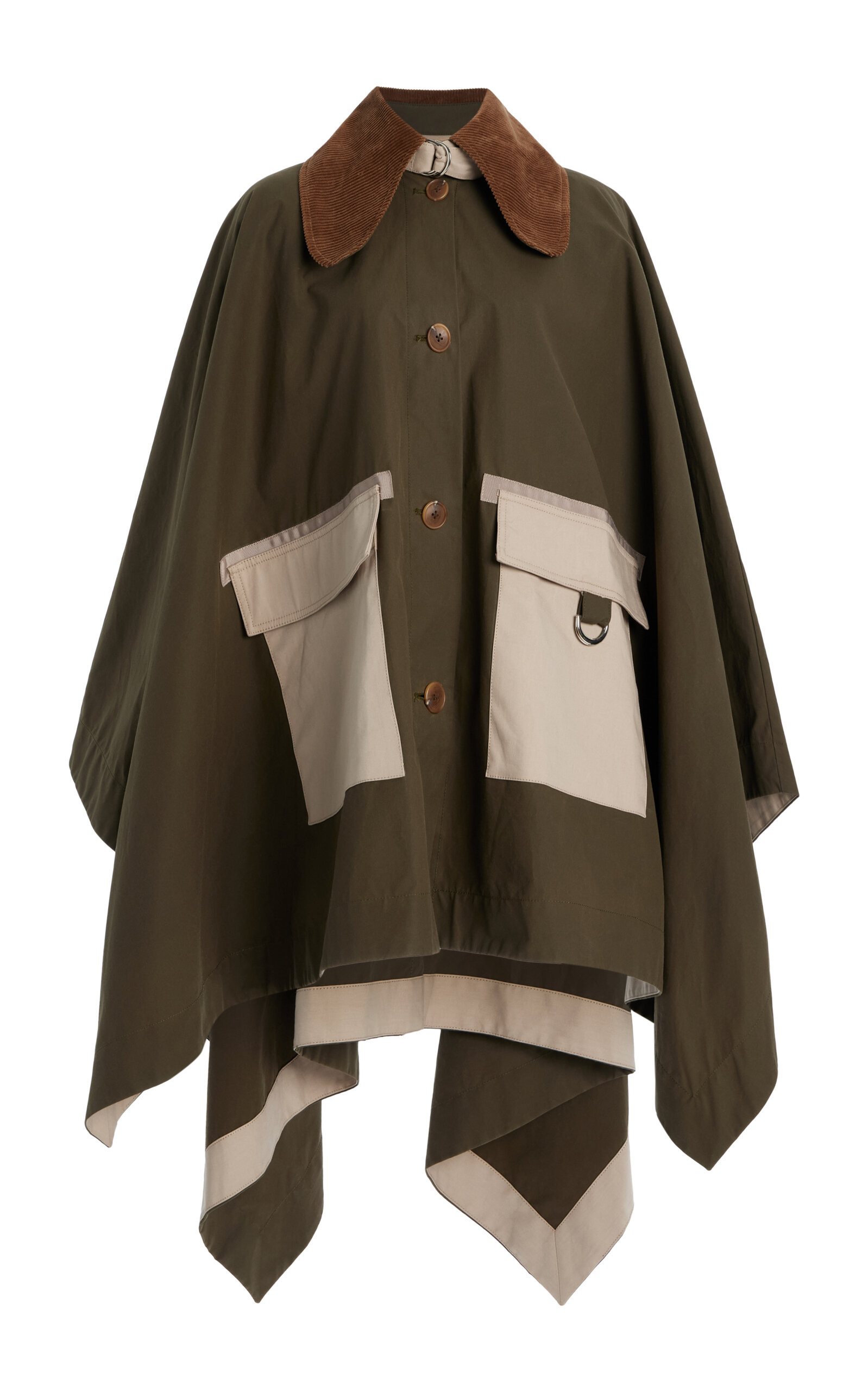 Carolina Cotton Chino Poncho | Moda Operandi (Global)