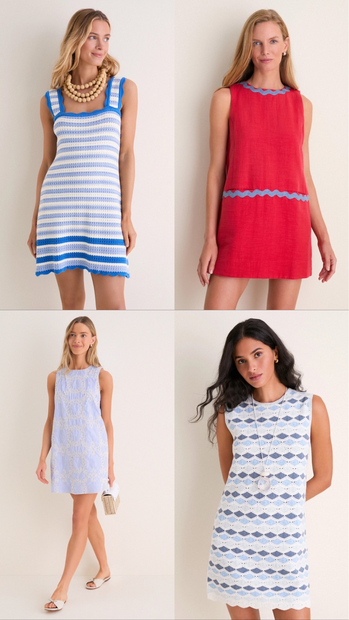 Red white and blue 
Summer dresses

#LTKootd #LTKOver40