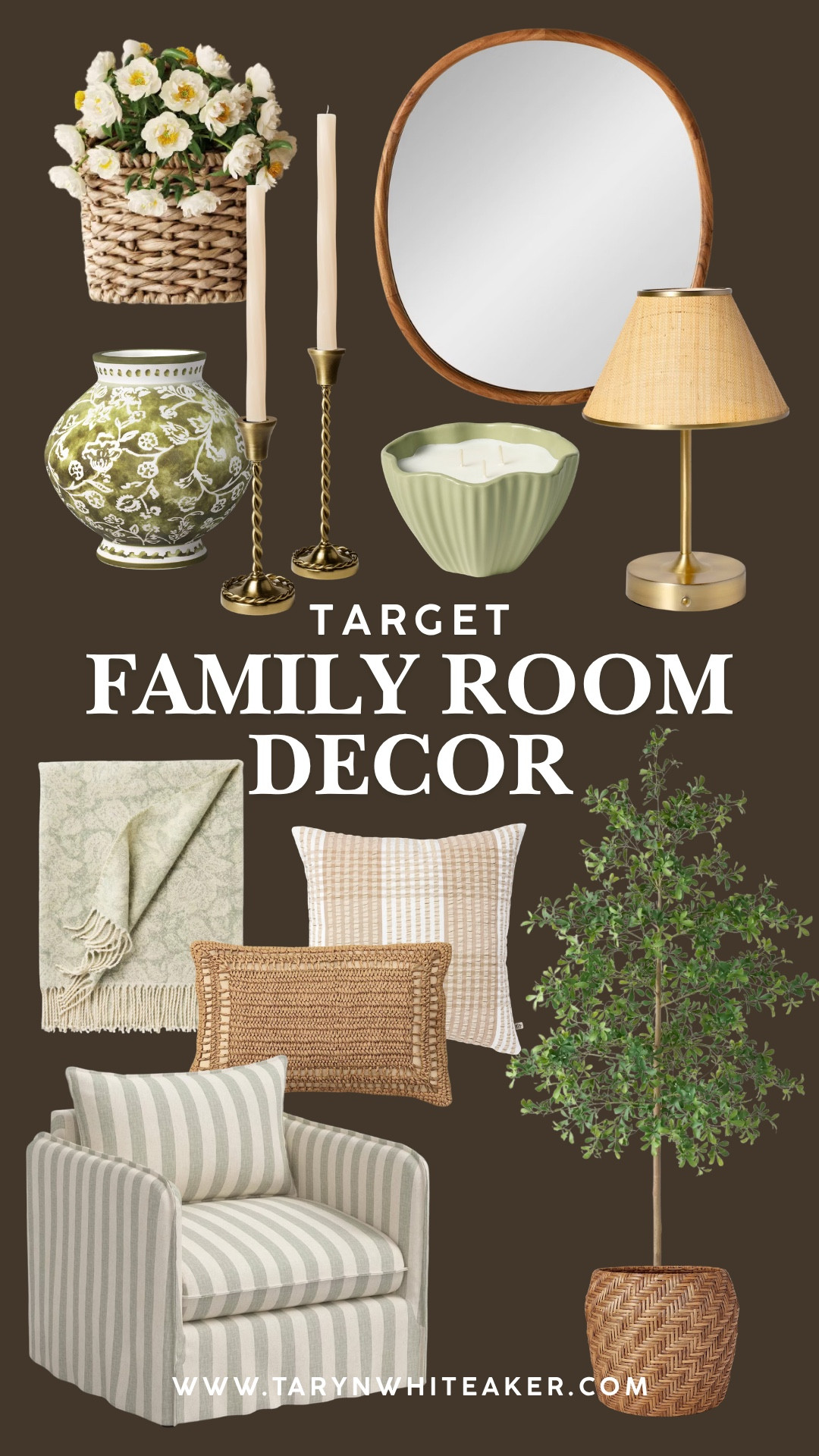 Target always has some of the best neutral home decor finds, and these family room pieces are giving that cozy, collected look without the designer price tag. From accent chairs and pillows to lighting and greenery, everything is linked here for easy shopping.

#LTKSeasonal #LTKHome