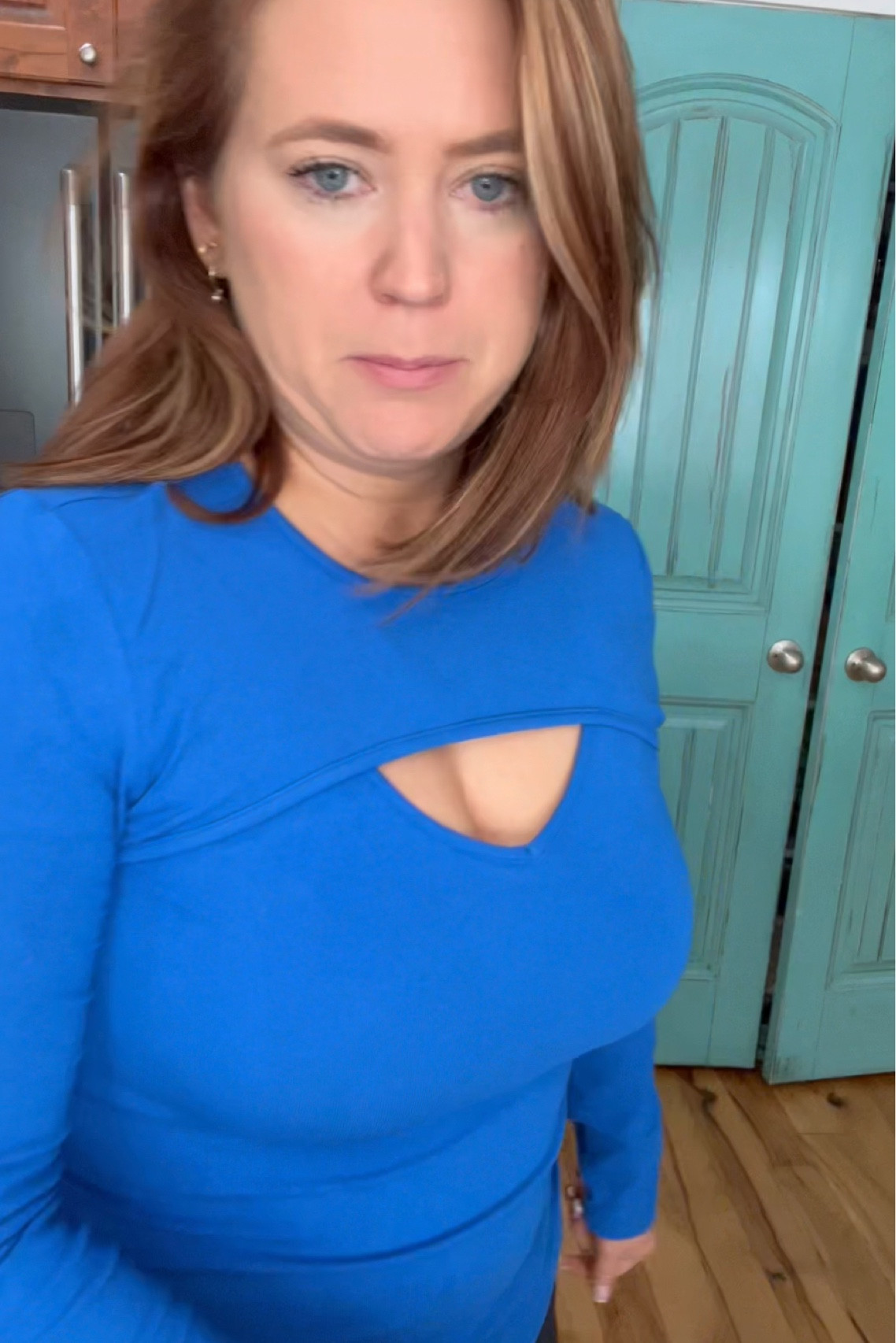 Blue blouse