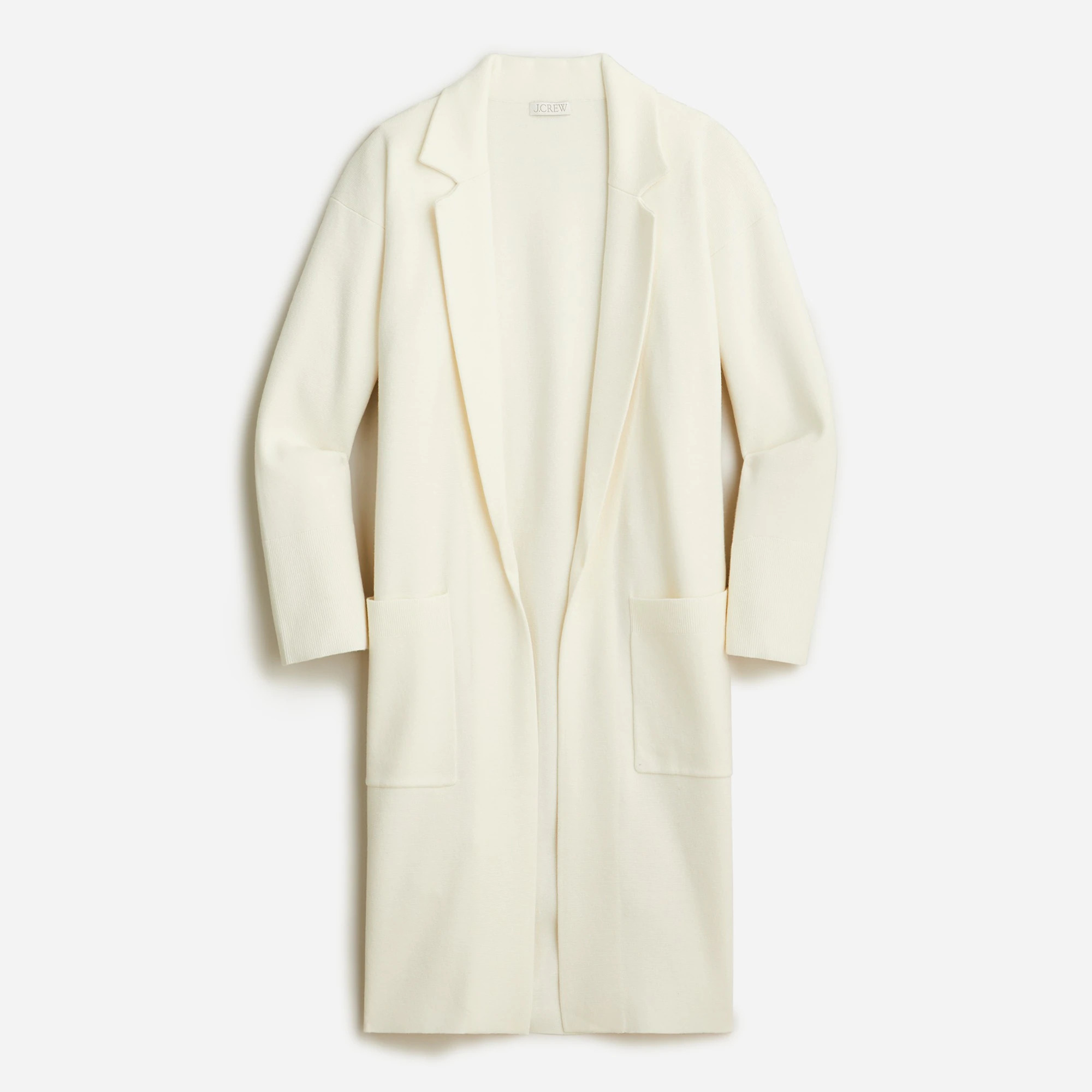 Ella open-front long sweater-blazer | J. Crew US