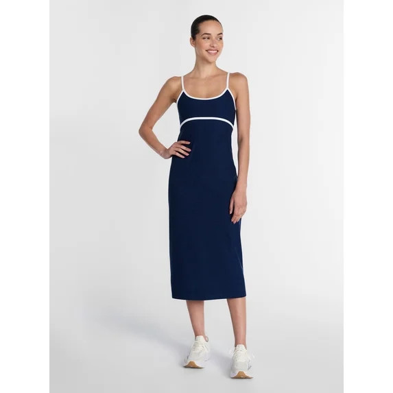 Athletic Works Women's ButterCore Compression Midi Dress, Sizes XS-XXXL | Walmart (US)