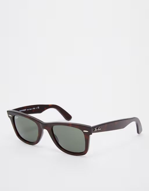 Ray-Ban 0RB2140 Original Wayfarer classic sunglasses | ASOS (Global)