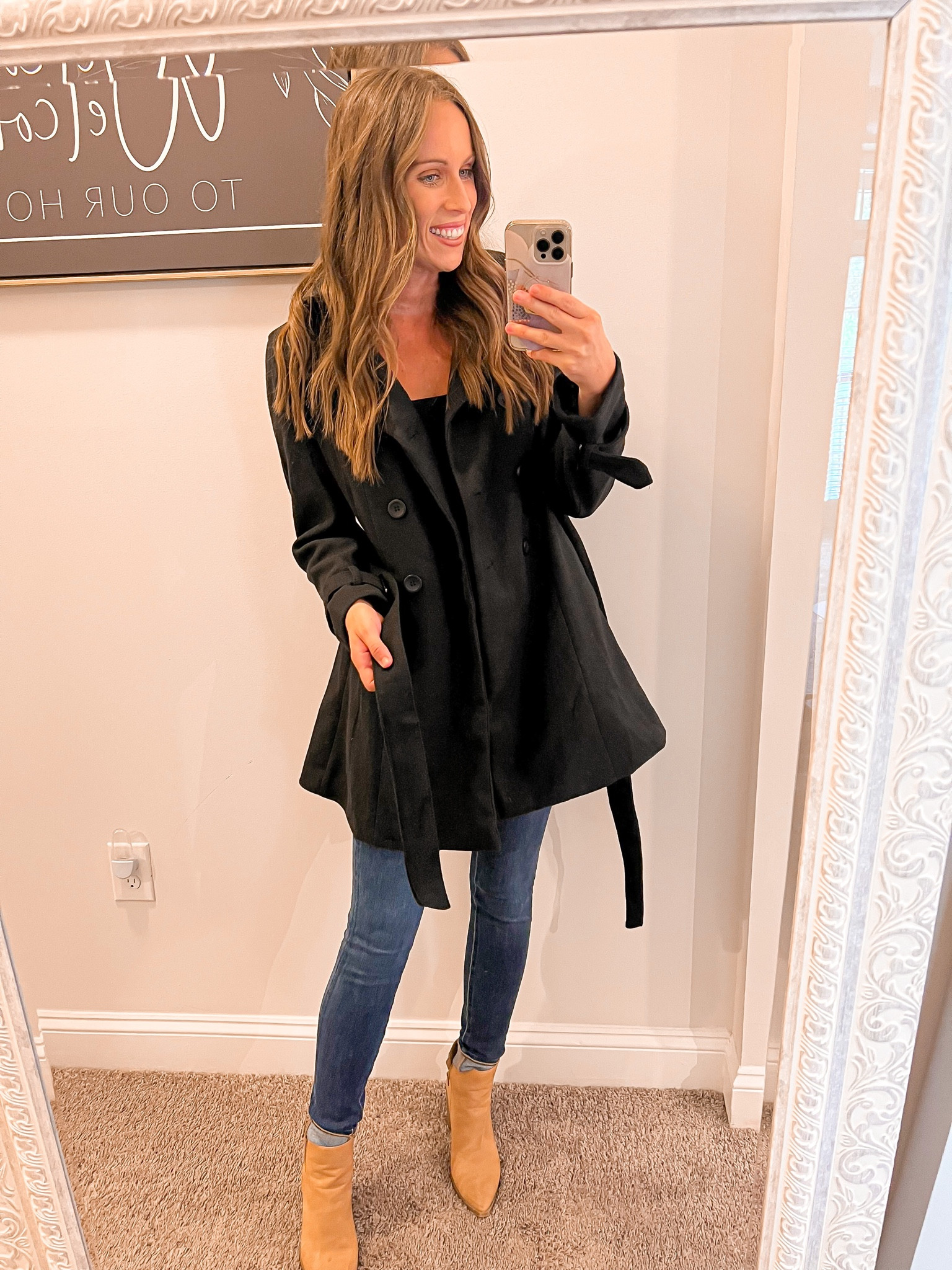Snag it before it sells out 🖤🖤

This jacket is going to be a staple piece this fall & winter 🖤

Im loving the fun flare- such a fun statement jacket- will keep you warm 🖤🖤

Size small 

Amazon fashion, amazon find, winter coat, fall coat, pea coat , casual jacket, fall outfit, jeans, jeggings, booties, Amazon shoes

#LTKSeasonal #LTKstyletip #LTKFind