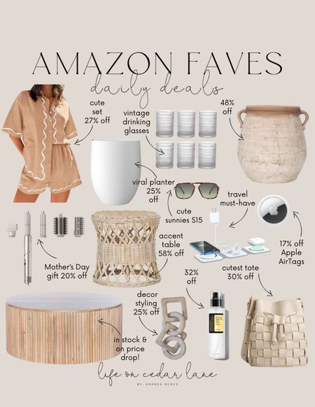 Amazon Faves- check out these daily deals! From home decor, Mother’s Day finds, fashion & more!

#founditonamazon

#LTKsalealert #LTKfindsunder50 #LTKhome
