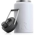 RTIC Jug with Handle, Half Gallon, White Matte, Large Double Vacuum Insulated Water Bottle, Stain... | Amazon (US)